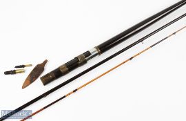 Holroyd Maker, 59 Greys Church Street, London ebonised wood rod with greenheart tip 10' 3