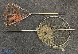Gye Landing Net and a folding Solvkroken Landing Net, the Gye net has no leather strap (2)