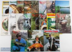 Specialist Angler Magazines, x18 period fishing magazines plus the Tench Fishers Bulletin, The Perch