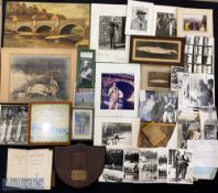 Lionel Sweet Fishing Tackle Shop Usk, a personal collection of photographs, negative invoices,