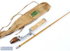 Apollo Tubular Steel spinning rod, American style trigger grip, 5' 6