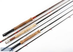 Shakespeare Leander carbon fly rod 1787-300, 3m, 2pc, line 8/9#, uplocking reel seat, lined