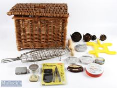 Wicker Fishing Creel 18