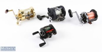 4x Assorted Multiplier Reels - inc Okuma Classic CL 45L, Daiwa Sealine 50H, Marado Evolution I 450