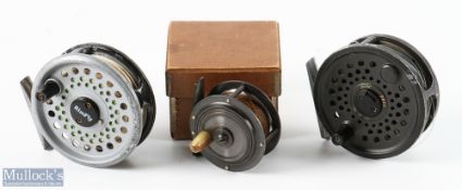 Leeda Dragon Fly Cartridge 375 disc drag alloy fly reel, 3 3/8