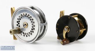 C Farlow & Co, London, alloy reel Serial No A4764, 3