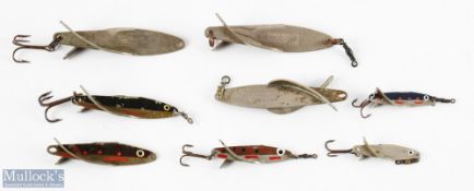 A collection of Hardy Bros - The Model Fly Minnow, made up of: 3x 2.5