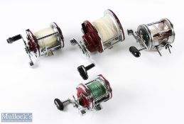 4x Multiplier Reels - inc Olympic Strong 70-AW (handle broken), Gilfin Model 100, Shakespeare Norris