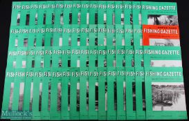 Fishing Gazette Magazines c1960s (#109) - 1960 50 copies, 1961 32 copies,1965 12 copies and 1966