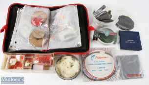 Paul Kenny Trace Wallet containing a large collection of Rapla Core Titanium Trace, packs of wire