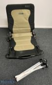 Korum Accessory Fishing Chair, with adjustable feet, in good used condition