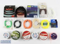 A selection of unused fly lines, as follows: Snowbee XS Plus Tropics Saltwater fly line TSWP 8F,