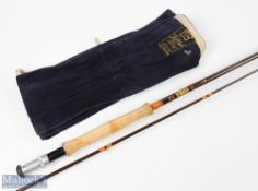 Hardy Alnwick hollow glass fly rod 8' 6