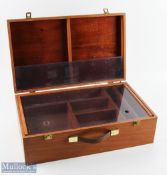 Richard Wheatley hard wood Fly Tying Case 20