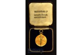1932 Jimmy Murphy Awarded Birmingham County FA Charity Cup 9 carat gold medal to the obverse the