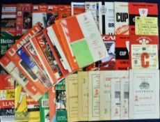 1951-2009 Llanelli Big Match Rugby Programme etc Collection (c.50): Too many to list: basically