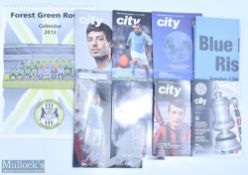 Modern Manchester City Football Programmes (7)