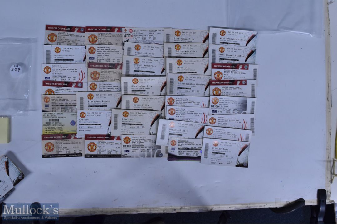 Selection of 2000s Manchester United Home Football Tickets features League, Cup and friendly matches - Image 2 of 2
