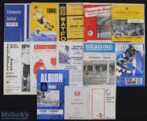 Collection of Grimsby Town 1967/68 Div. 3 away match programmes to include Colchester Utd, Swindon