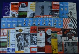 Tottenham Hotspur programme collection to include 1957/58 away at Manchester Utd (has token), 1958/