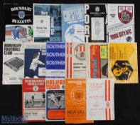 1972/73 Collection of Grimsby Town (Lawrie McMenemy era) Div. 3 away match programmes to include