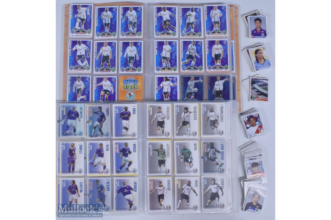 Selection of 'Match Attax' Football Trading Cards in Collector Binder, plus 'Shoot Out' football