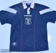 1996-1998 Scotland Football Shirt, Umbro short sleeve size L