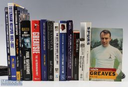 Collection of Tottenham Hotspur related books to include 2003 Greavsie The Autobiography (hb),