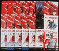 2018-21 Llanelli Scarlets Rugby Programmes (23): Bookending the Covid break, lovely editions from