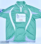 2009/11 Forest Green Rovers Match Issued Football Shirt Ayres No 4 to reverse, in green, short