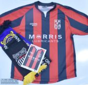 1910-2007 Shrewsbury Town Away Football shirt, the last game at Gay Meadow commemorative shirt