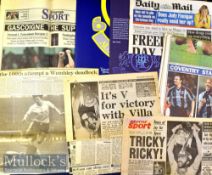 Tottenham Hotspur 1980s newspaper football reports (including 1981 FAC Final), 1998/99 season ticket