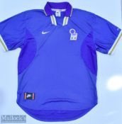 1996-1997 Italy Football Shirt Nike short sleeve size XL
