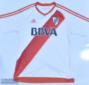2016-2017 River Plate Carp Adidas Argentina Football Shirt short sleeve size L