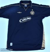 2003-2004 Celtic Football Away shirt Carling, replica shirt by Umbro short sleeves size L