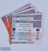 30x Unused 1987 FA Cup final Replay Football Tickets Tottenham Hotspur v Coventry