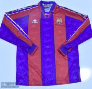 1992-1995 Barcelona Football Shirt - Kappa long sleeve size M