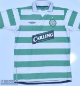 2004-2005 Celtic Football shirt Carling, replica shirt by Umbro short sleeves size L