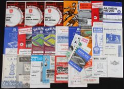 Selection of football programmes 1957/58 Wolves v WBA, Huddersfield Town v Derby County, 1958/59