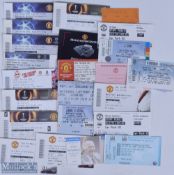 1980s onwards Manchester United Home Football Tickets features league, Champions League,
