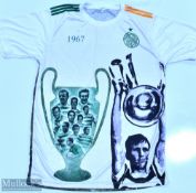 1967 Celtic Sports Top European Cup commemorative shirt by Active short sleeve size M