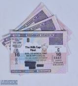 30x Unused 1984 Milk Cup Final Football Tickets Everton v Liverpool