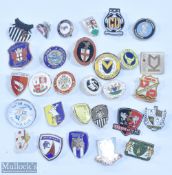 Metal Football Badges, a selection of 29 British league and non-league teams modern with a few older