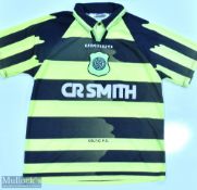 1996-1997 Celtic Football Away Shirt, Umbro short sleeve size L