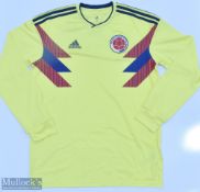 2018 Columbia Football shirt, Adidas long sleeve size L