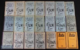Scarce 1919-1940 Run of Rugby Football Annuals (21): Every edition between the wars of the UK's