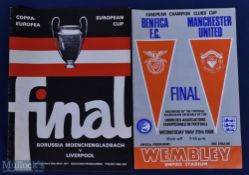 1977 Borussia Monchengladbach v Liverpool FC, European Cup Final 25th May 1975 - in Italian language