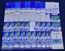 Selection of Blackburn Rover Home programmes, 1954-55 Doncaster 1957-58 x8 including Arsenal, West
