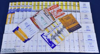 1960-1979, Leeds Rugby League Programmes (c.200): c. 150 home and 45 away matches (box)