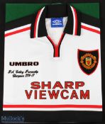 1996-97 Manchester United Replica Football Shirt, by Umbro size L carling premier champions 1996-